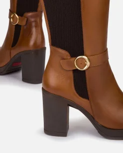 Femmes Yokono Bottes*Botte A Talon Pilsen-001