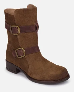 Femmes Yokono Bottines*Botte Plate Mons-003