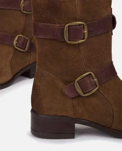 Femmes Yokono Bottines*Botte Plate Mons-003