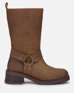 Femmes Yokono Bottes*Botte Plate Spa-003