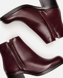 Femmes Yokono Bottines*Bottine A Talon Landas-002 Bordeaux