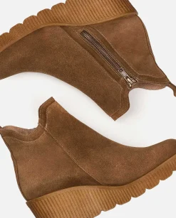 Femmes Yokono Bottines*Bottine Compensee Madona-002