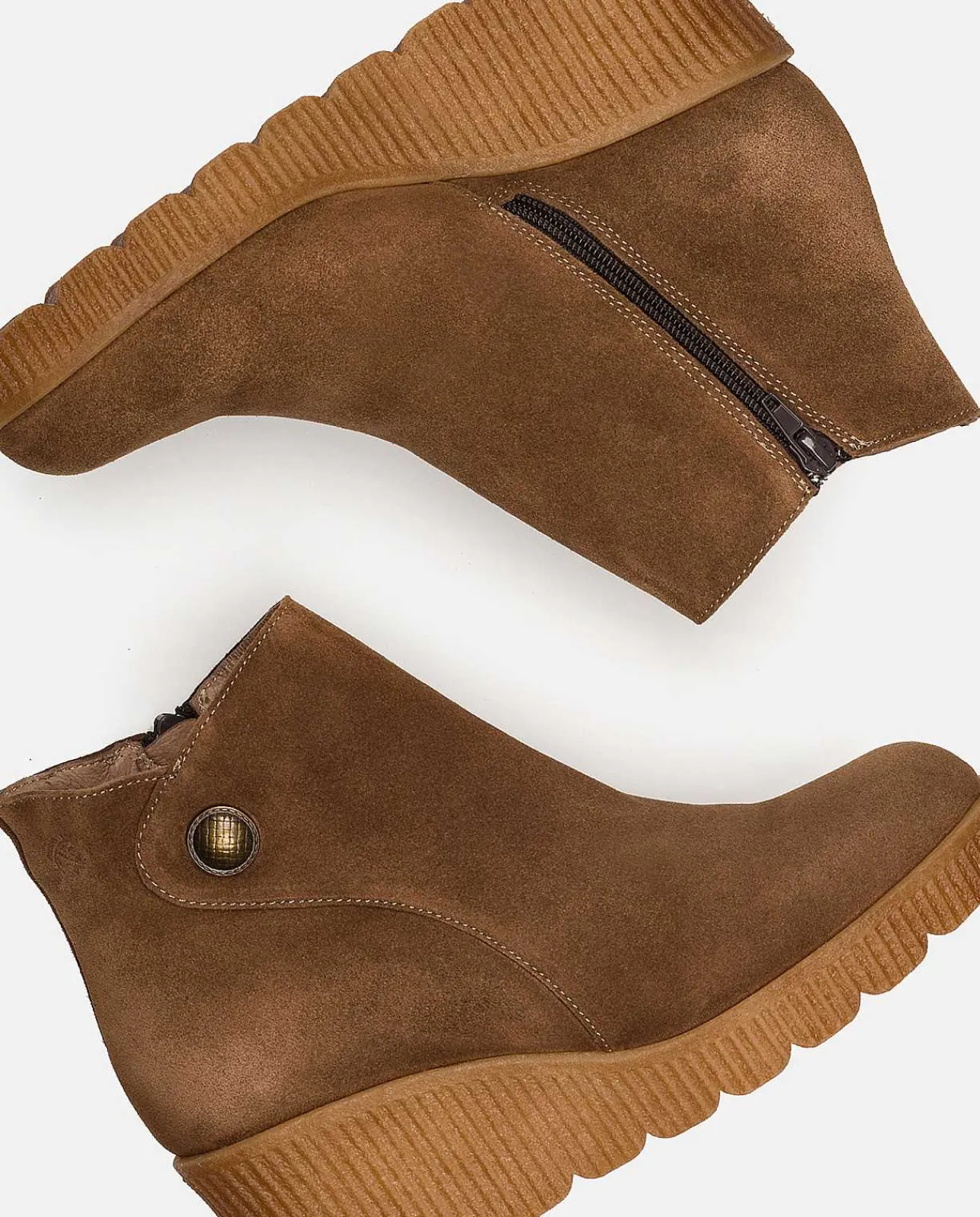 Femmes Yokono Bottines*Bottine Compensee Madona-003