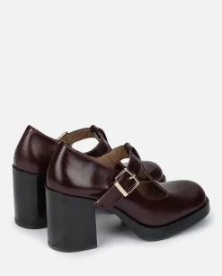 Femmes Yokono Chaussures*Chaussure A Talon Kolin-002 Bordeaux