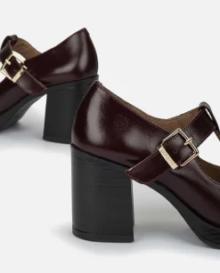 Femmes Yokono Chaussures*Chaussure A Talon Kolin-002 Bordeaux