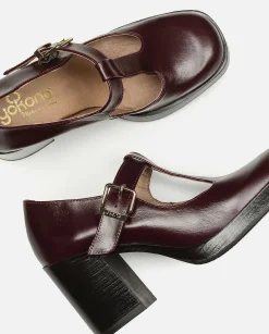 Femmes Yokono Chaussures*Chaussure A Talon Kolin-002 Bordeaux