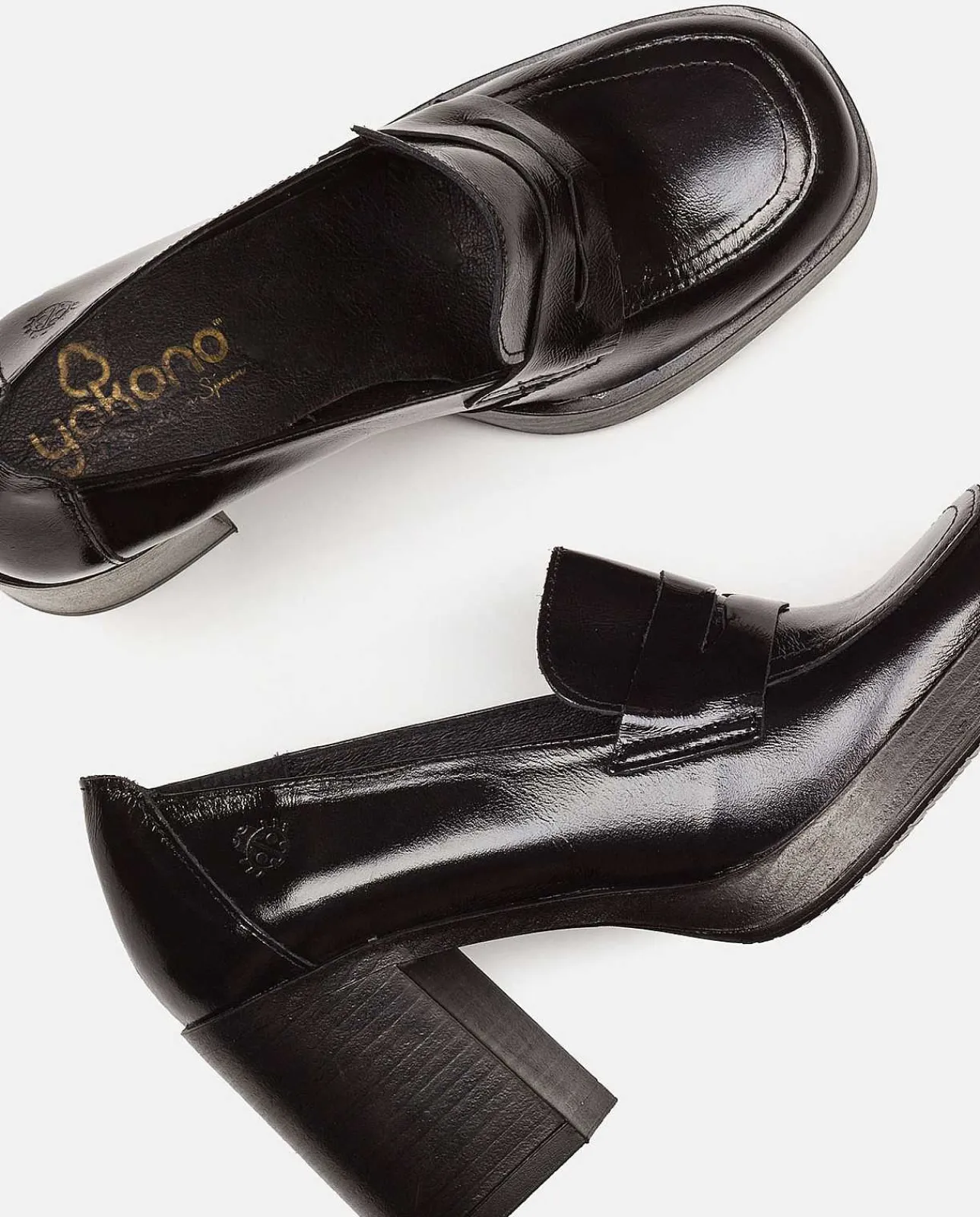 Femmes Yokono Chaussures*Chaussure A Talon Kolin-004 Noir