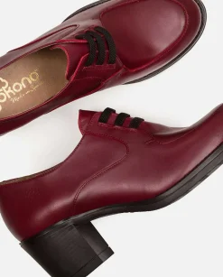 Femmes Yokono Chaussures*Chaussure A Talon Lille-008 Bordeaux