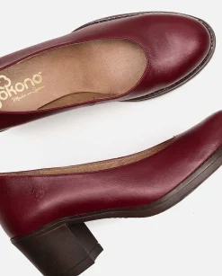 Femmes Yokono Chaussures*Chaussure A Talon Lille-007 Bordeaux