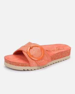 Femmes Yokono Sandales Plates*Sandale Plate Noja-002 Orange