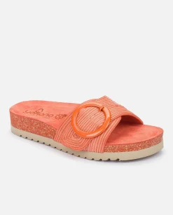 Femmes Yokono Sandales Plates*Sandale Plate Noja-002 Orange
