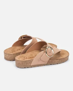 Femmes Yokono Sandales Plates*Sandales Plana Jerba-113 Rose